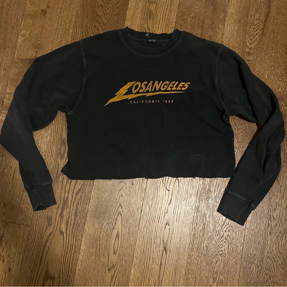 Brandy Melville cropped long sleeve